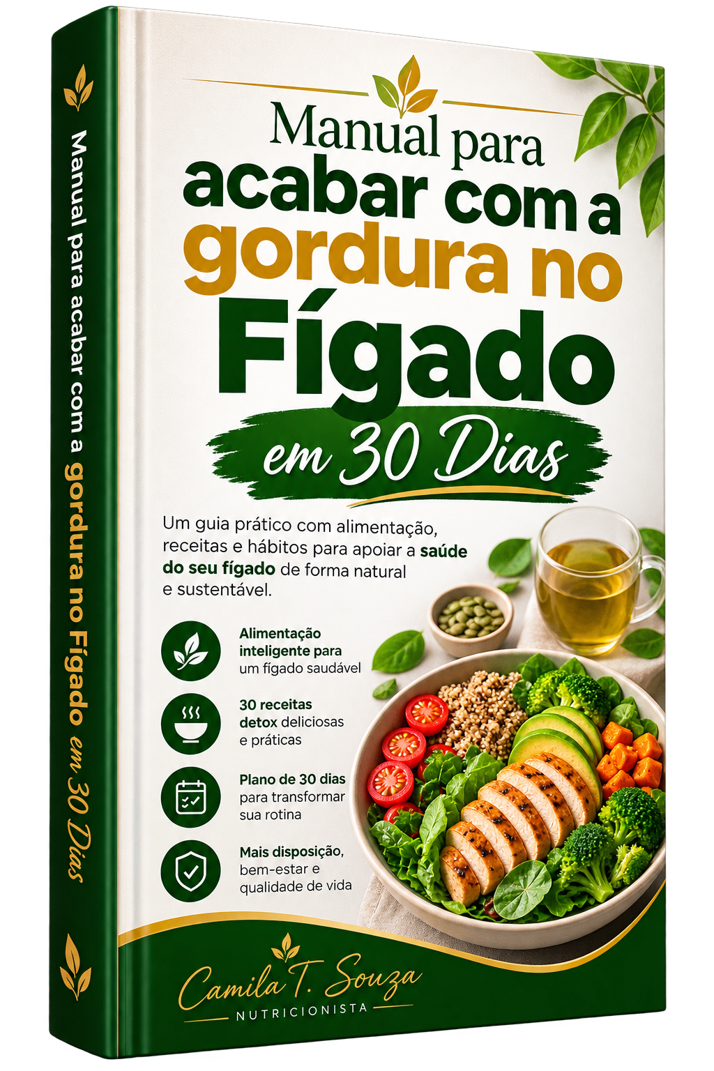 Manual para eliminar a gordura no fígado em 30 dias